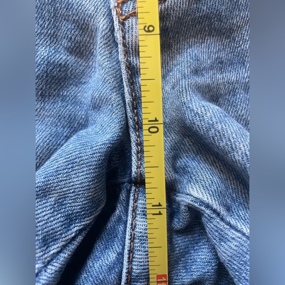 Revice Denim Button Fly High Rise Shorts - Picture 6 of 11